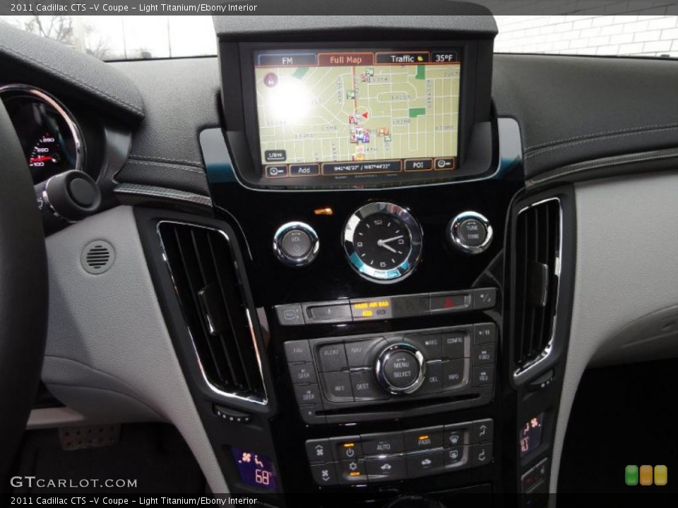 Light Titanium/Ebony Interior Navigation for the 2011 Cadillac CTS -V Coupe #45848276