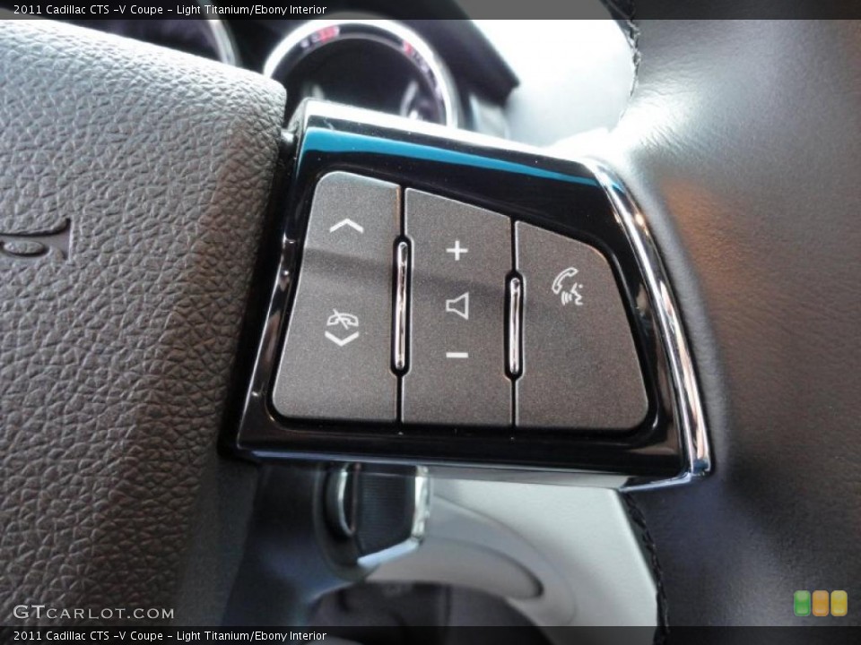 Light Titanium/Ebony Interior Controls for the 2011 Cadillac CTS -V Coupe #45848288