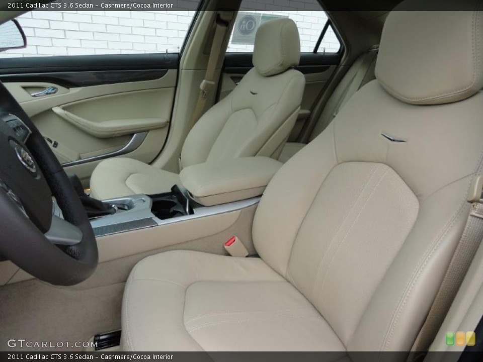Cashmere/Cocoa Interior Photo for the 2011 Cadillac CTS 3.6 Sedan #45849092