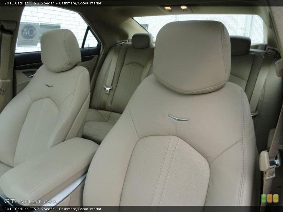 Cashmere/Cocoa Interior Photo for the 2011 Cadillac CTS 3.6 Sedan #45849096