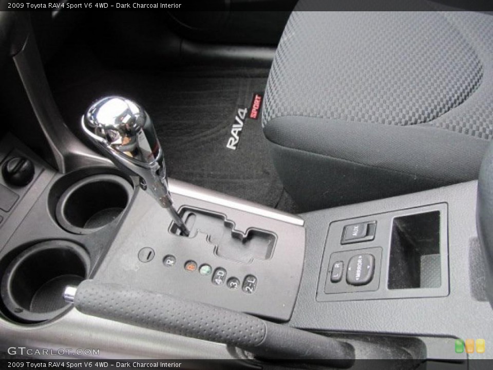 Dark Charcoal Interior Transmission for the 2009 Toyota RAV4 Sport V6 4WD #45849409