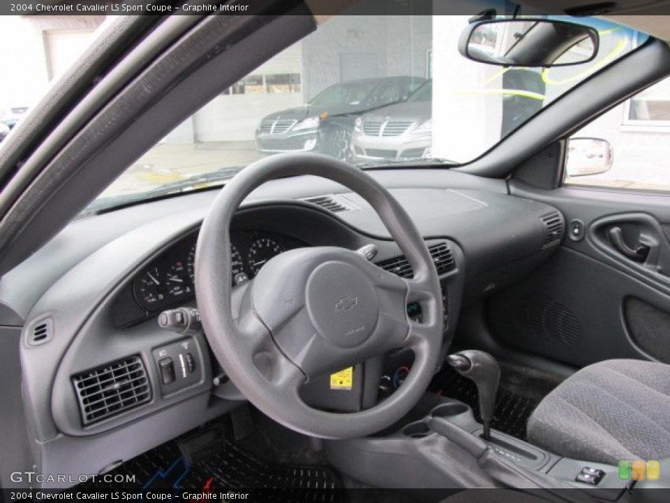 Graphite Interior Photo for the 2004 Chevrolet Cavalier LS Sport Coupe #45850085