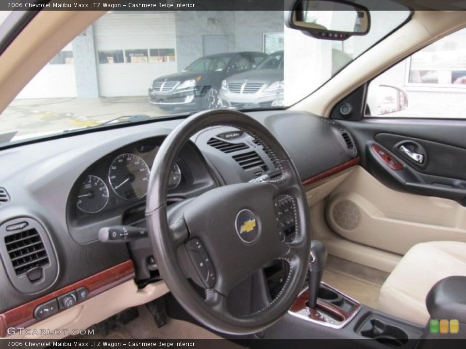 Cashmere Beige Interior Photo for the 2006 Chevrolet Malibu Maxx LTZ Wagon #45850385