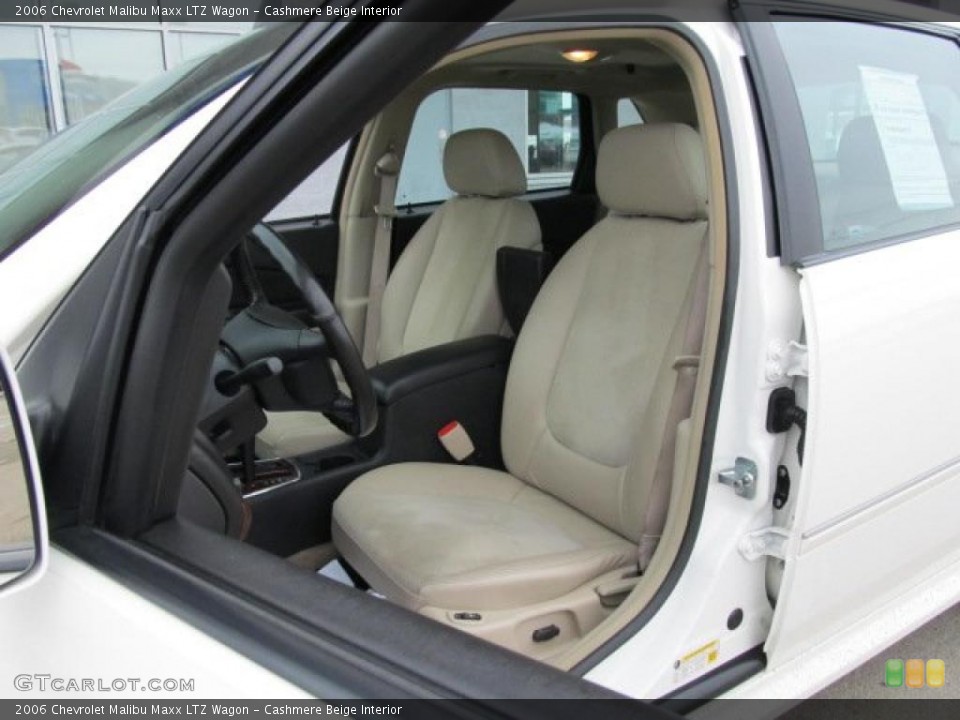 Cashmere Beige Interior Photo for the 2006 Chevrolet Malibu Maxx LTZ Wagon #45850393