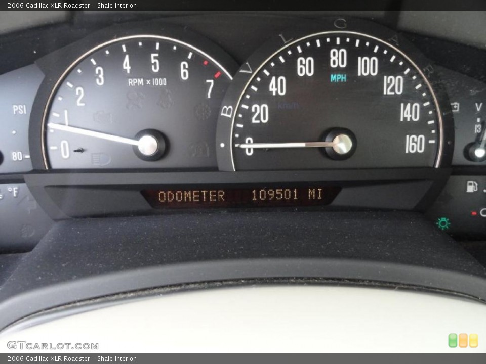 Shale Interior Gauges for the 2006 Cadillac XLR Roadster #45851497