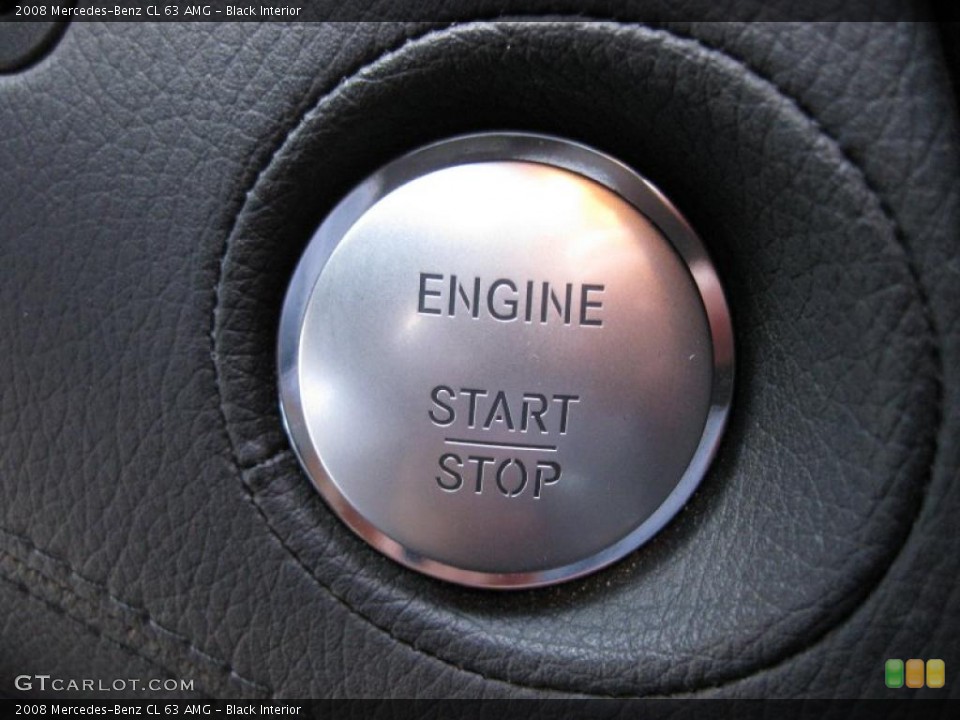 Black Interior Controls for the 2008 Mercedes-Benz CL 63 AMG #45852069