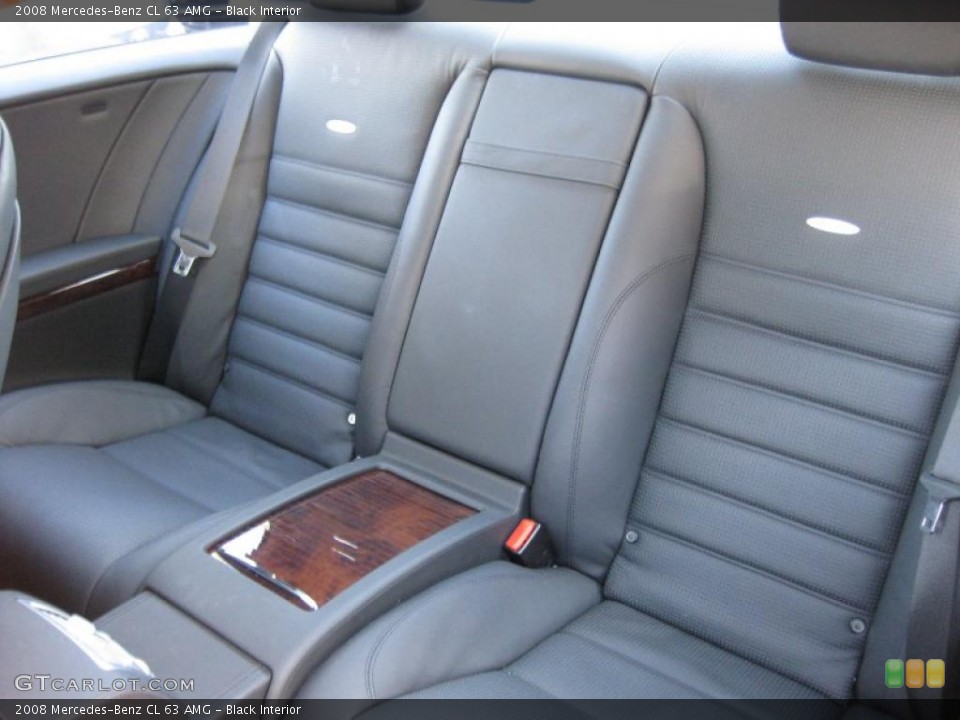 Black Interior Photo for the 2008 Mercedes-Benz CL 63 AMG #45852089