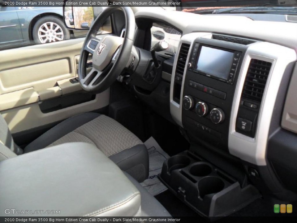 Dark Slate/Medium Graystone Interior Dashboard for the 2010 Dodge Ram 3500 Big Horn Edition Crew Cab Dually #45852805