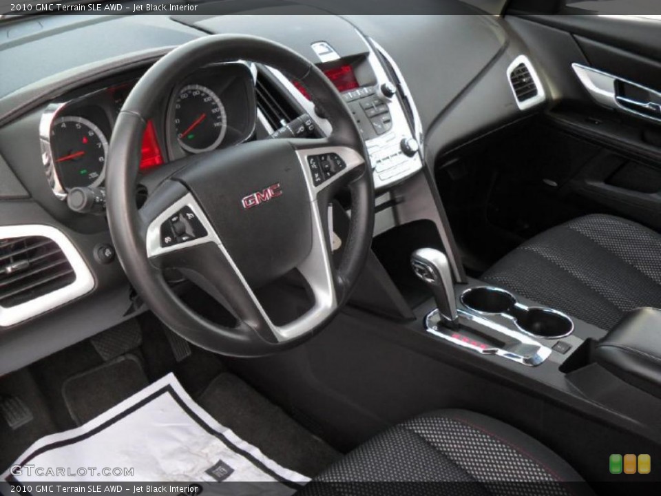 Jet Black Interior Prime Interior for the 2010 GMC Terrain SLE AWD #45853097