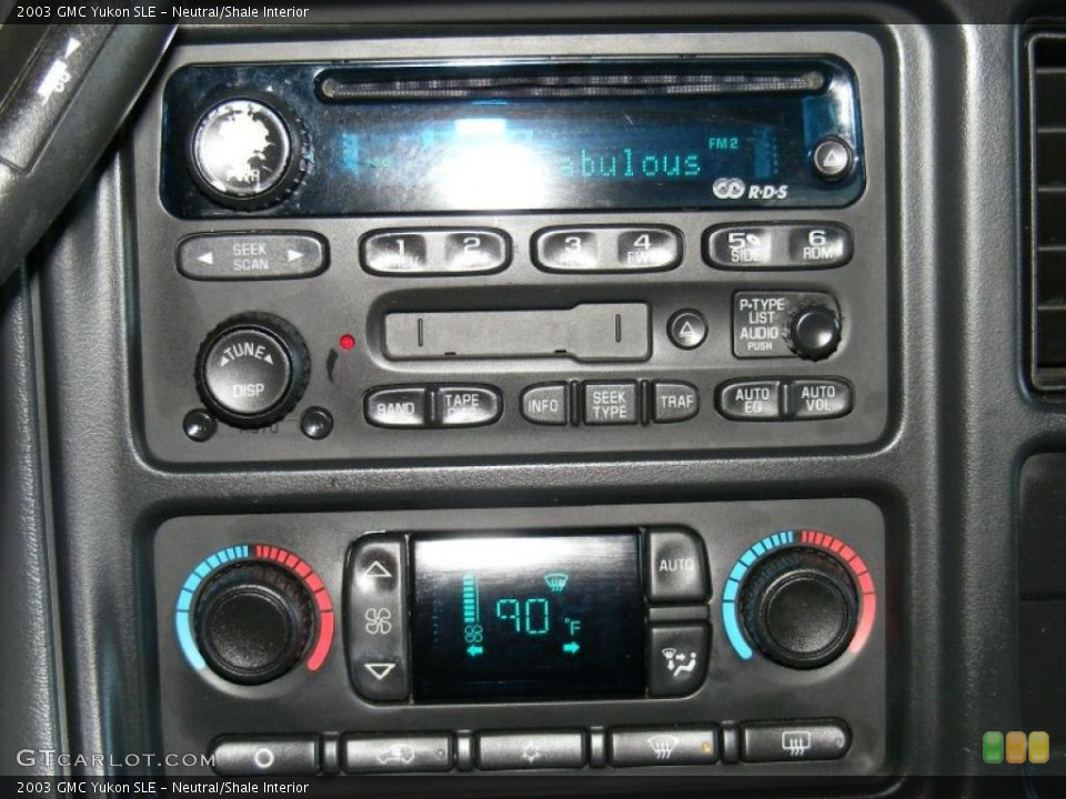 Neutral/Shale Interior Controls for the 2003 GMC Yukon SLE #45853593