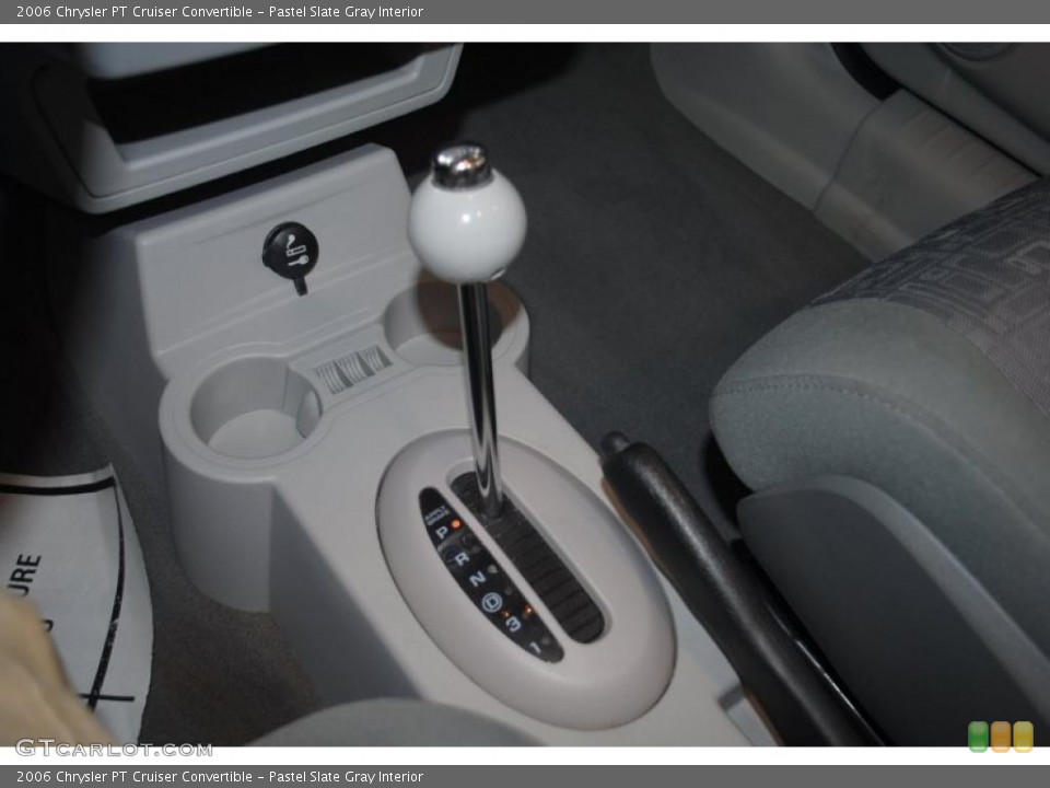 Pastel Slate Gray Interior Transmission for the 2006 Chrysler PT Cruiser Convertible #45853685