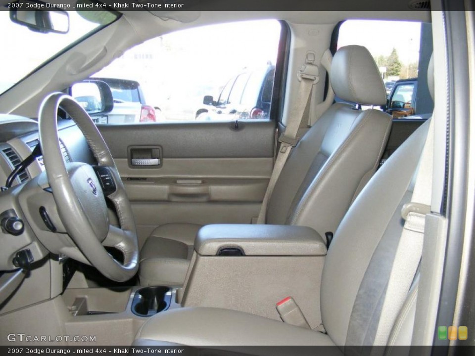 Khaki Two-Tone Interior Photo for the 2007 Dodge Durango Limited 4x4 #45854294