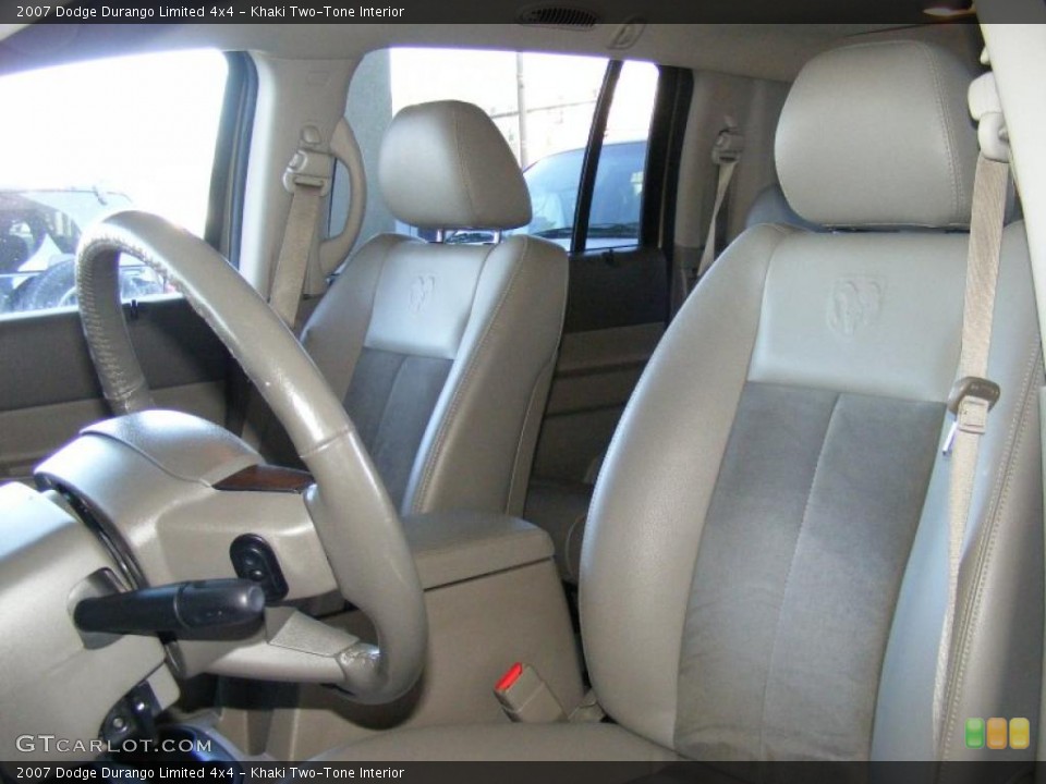 Khaki Two-Tone Interior Photo for the 2007 Dodge Durango Limited 4x4 #45854542