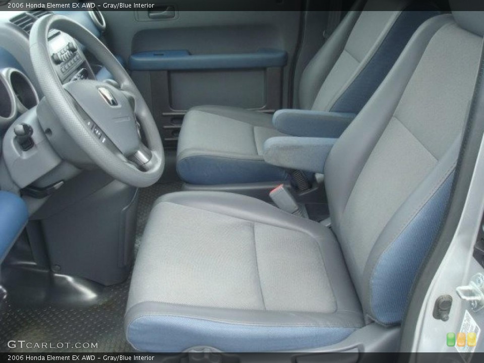Gray/Blue Interior Photo for the 2006 Honda Element EX AWD #45855570