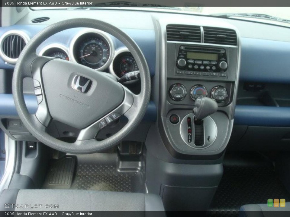 Gray/Blue Interior Dashboard for the 2006 Honda Element EX AWD #45855594