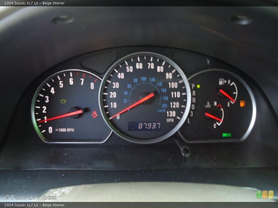Beige Interior Gauges for the 2004 Suzuki XL7 LX #45856462