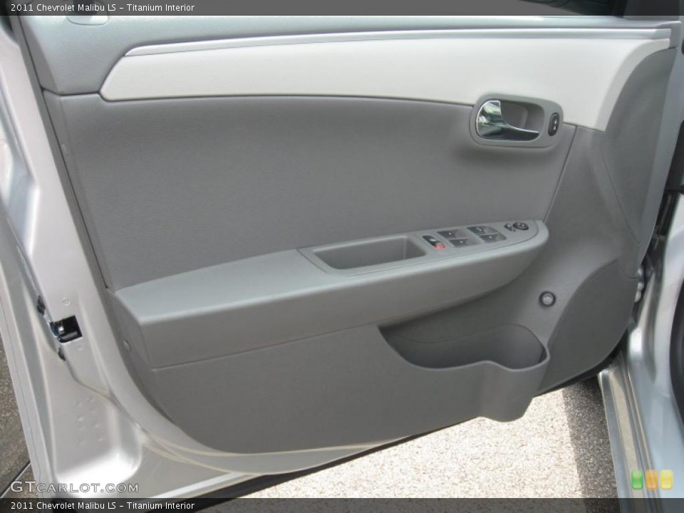 Titanium Interior Door Panel for the 2011 Chevrolet Malibu LS #45857202