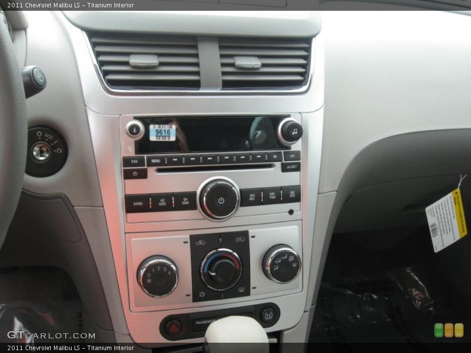 Titanium Interior Controls for the 2011 Chevrolet Malibu LS #45857250