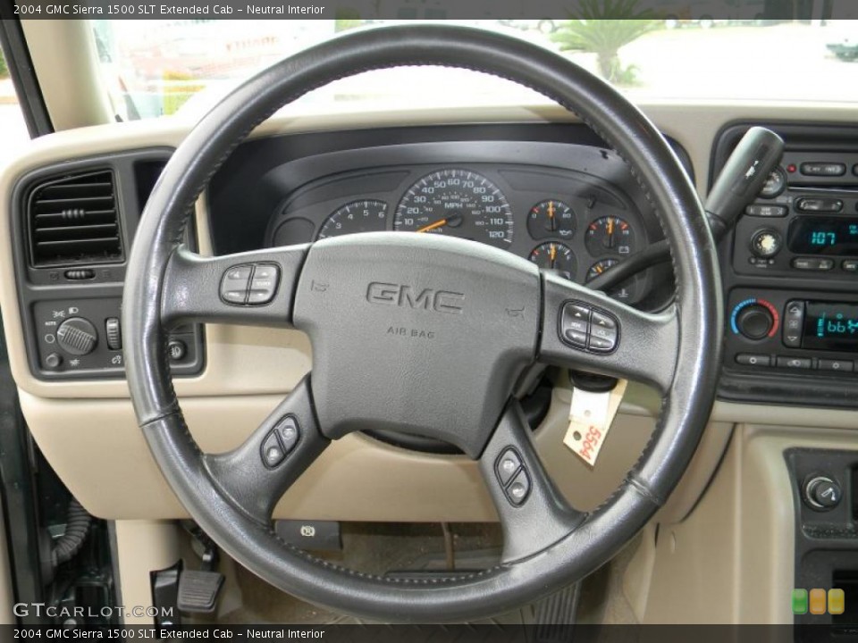 Neutral Interior Steering Wheel for the 2004 GMC Sierra 1500 SLT Extended Cab #45857294