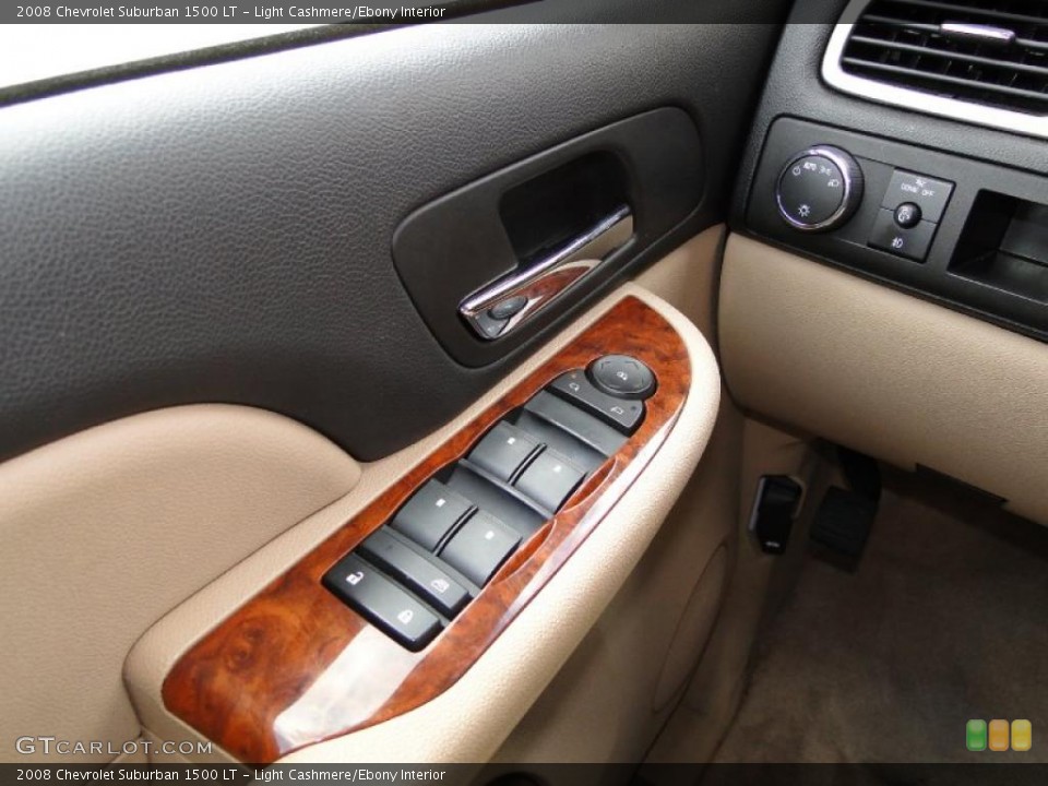 Light Cashmere/Ebony Interior Controls for the 2008 Chevrolet Suburban 1500 LT #45857702