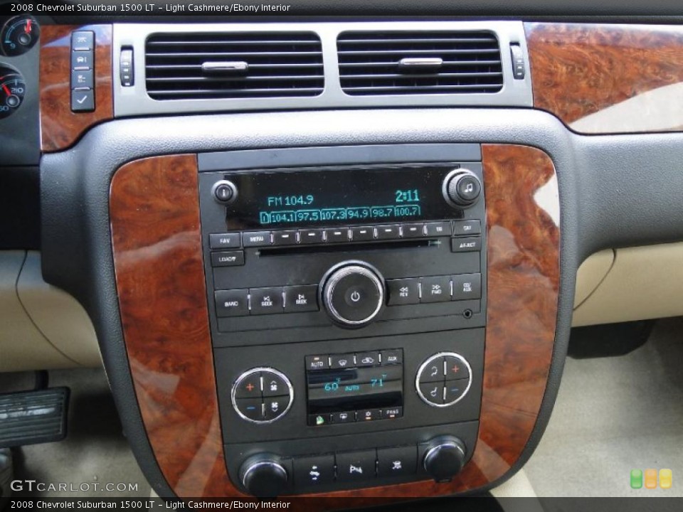 Light Cashmere/Ebony Interior Controls for the 2008 Chevrolet Suburban 1500 LT #45857786