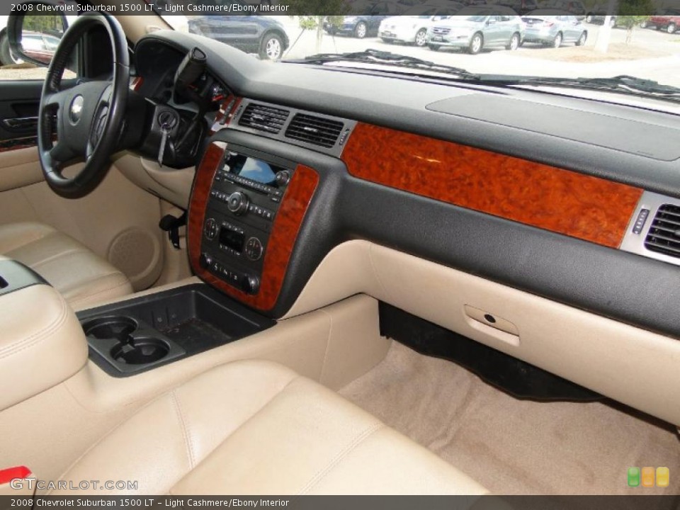 Light Cashmere/Ebony Interior Dashboard for the 2008 Chevrolet Suburban 1500 LT #45857838