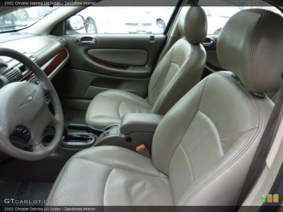 Sandstone Interior Photo for the 2002 Chrysler Sebring LXi Sedan #45858370