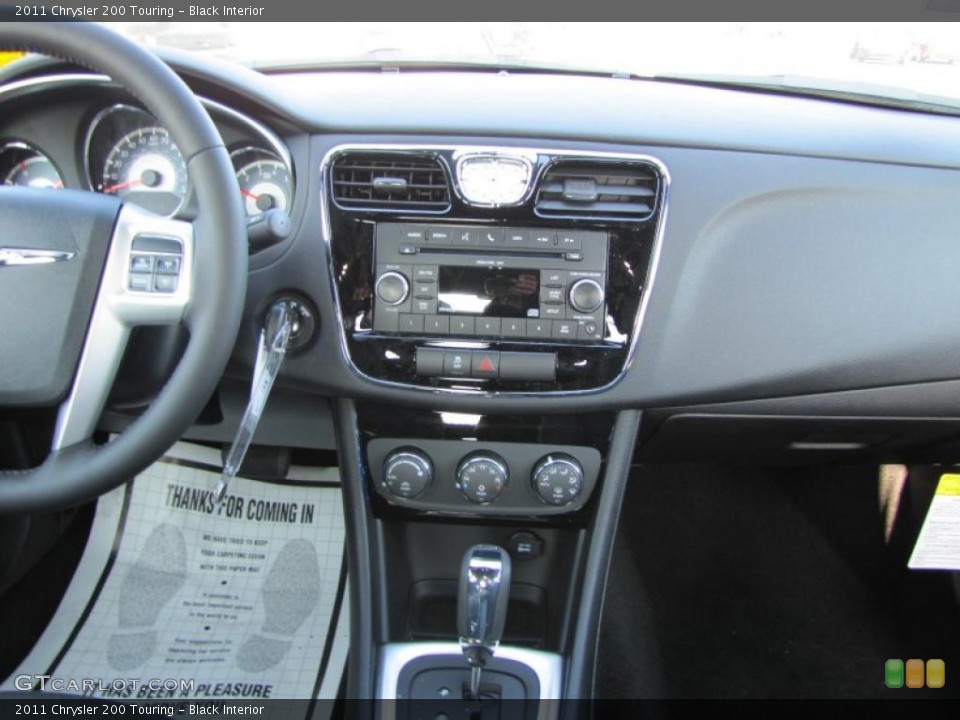 Black Interior Dashboard for the 2011 Chrysler 200 Touring #45858434