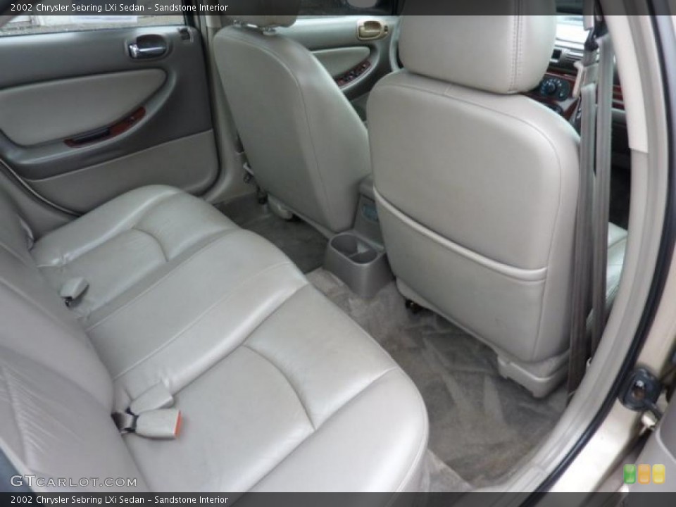 Sandstone Interior Photo for the 2002 Chrysler Sebring LXi Sedan #45858450