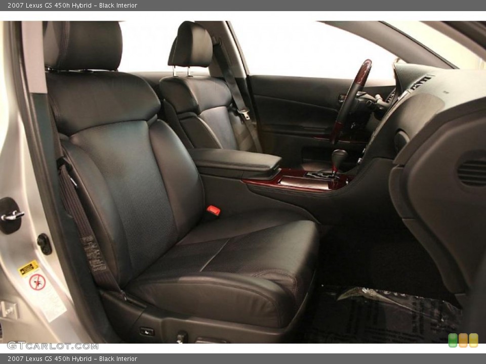 Black Interior Photo for the 2007 Lexus GS 450h Hybrid #45858566