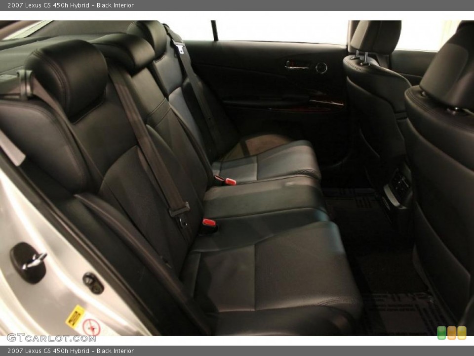 Black Interior Photo for the 2007 Lexus GS 450h Hybrid #45858590