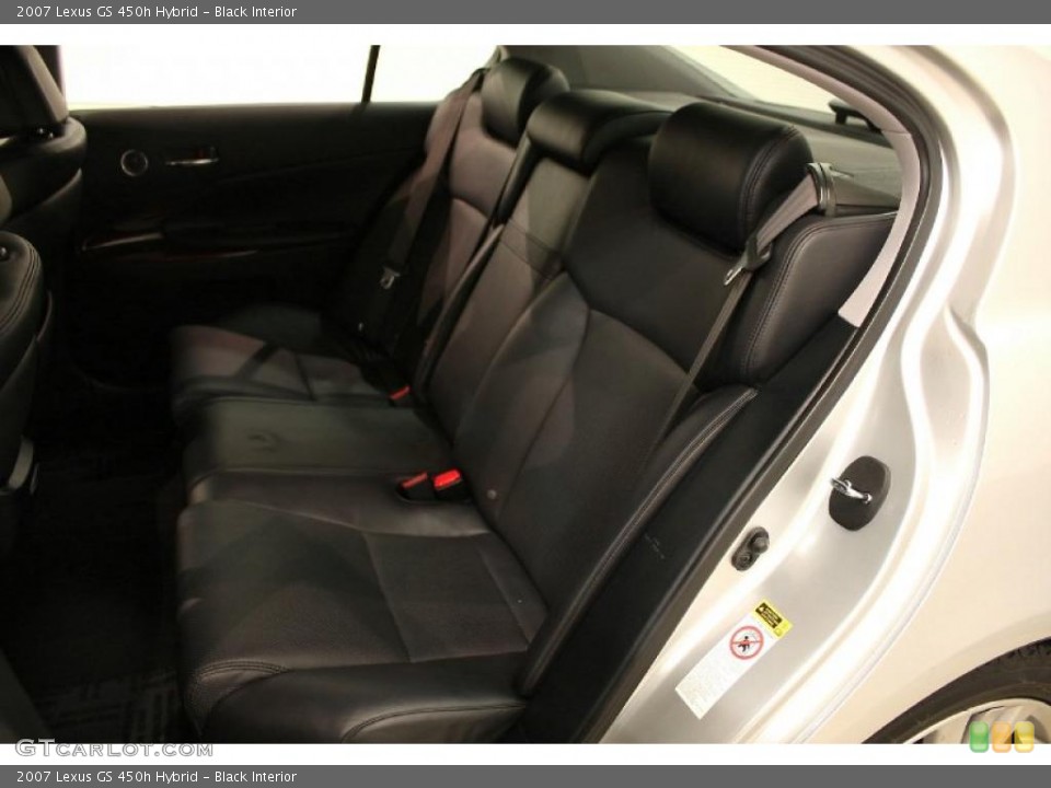 Black Interior Photo for the 2007 Lexus GS 450h Hybrid #45858598