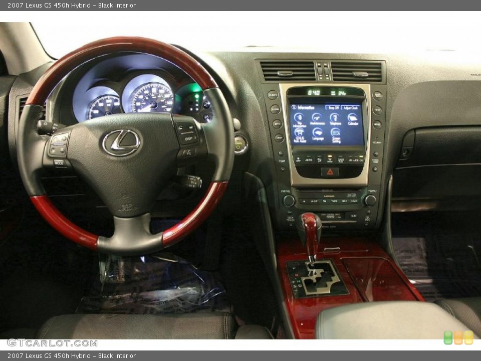 Black Interior Controls for the 2007 Lexus GS 450h Hybrid #45858610
