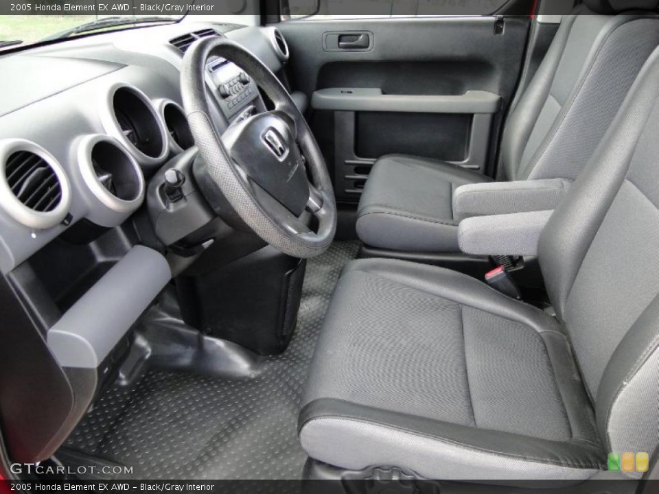 Black/Gray Interior Photo for the 2005 Honda Element EX AWD #45858806