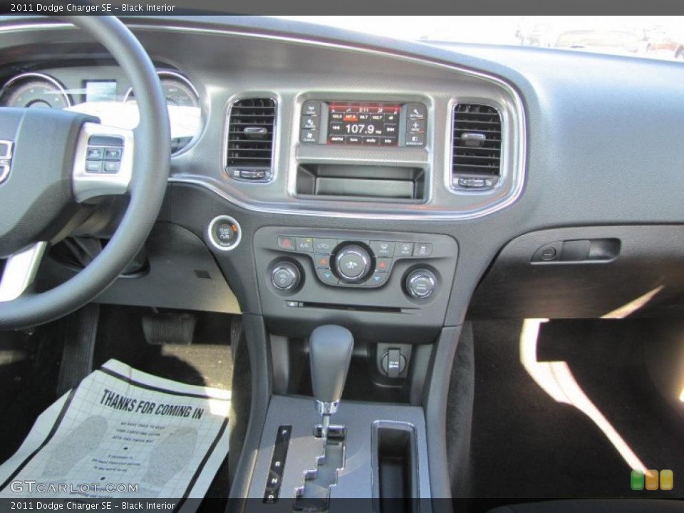 Black Interior Dashboard for the 2011 Dodge Charger SE #45859730