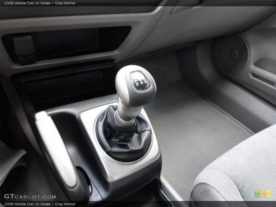 Gray Interior Transmission for the 2008 Honda Civic LX Sedan #45860370