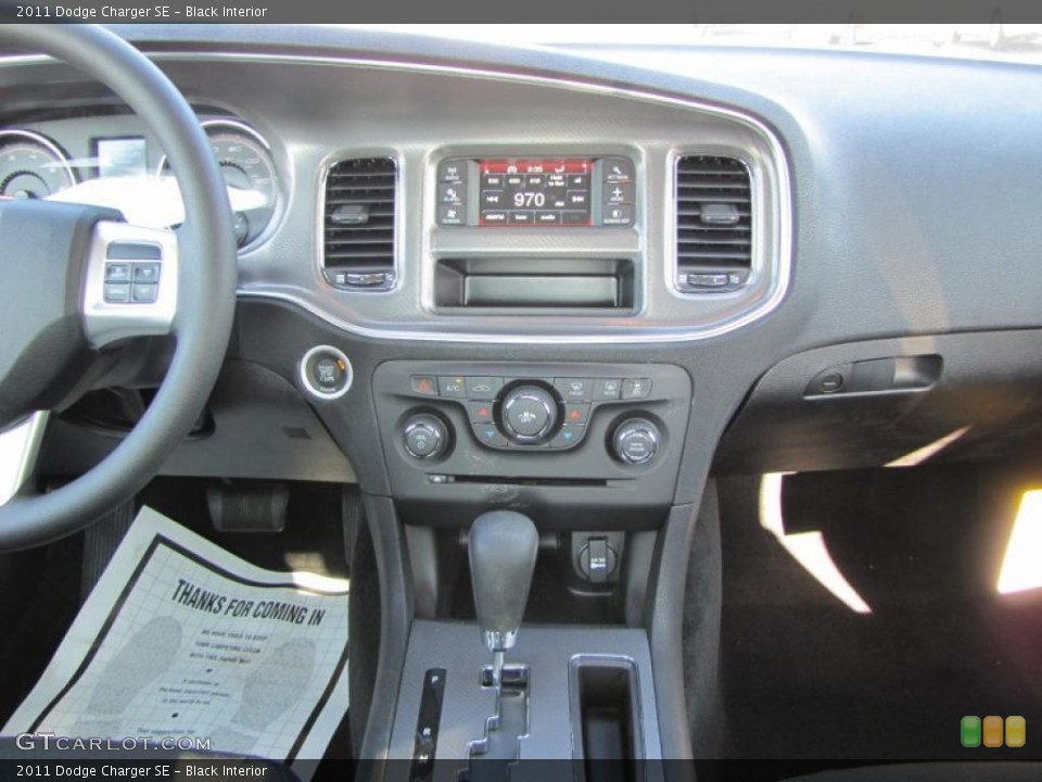 Black Interior Dashboard for the 2011 Dodge Charger SE #45860378