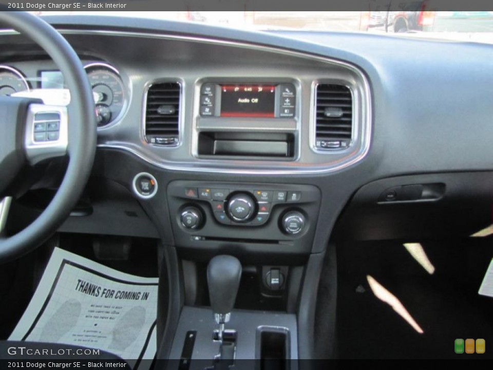 Black Interior Dashboard for the 2011 Dodge Charger SE #45860847