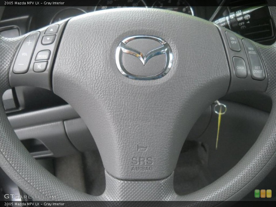 Gray Interior Steering Wheel for the 2005 Mazda MPV LX #45861023