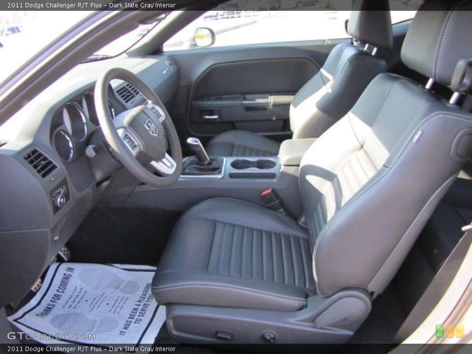 Dark Slate Gray Interior Photo for the 2011 Dodge Challenger R/T Plus #45861435