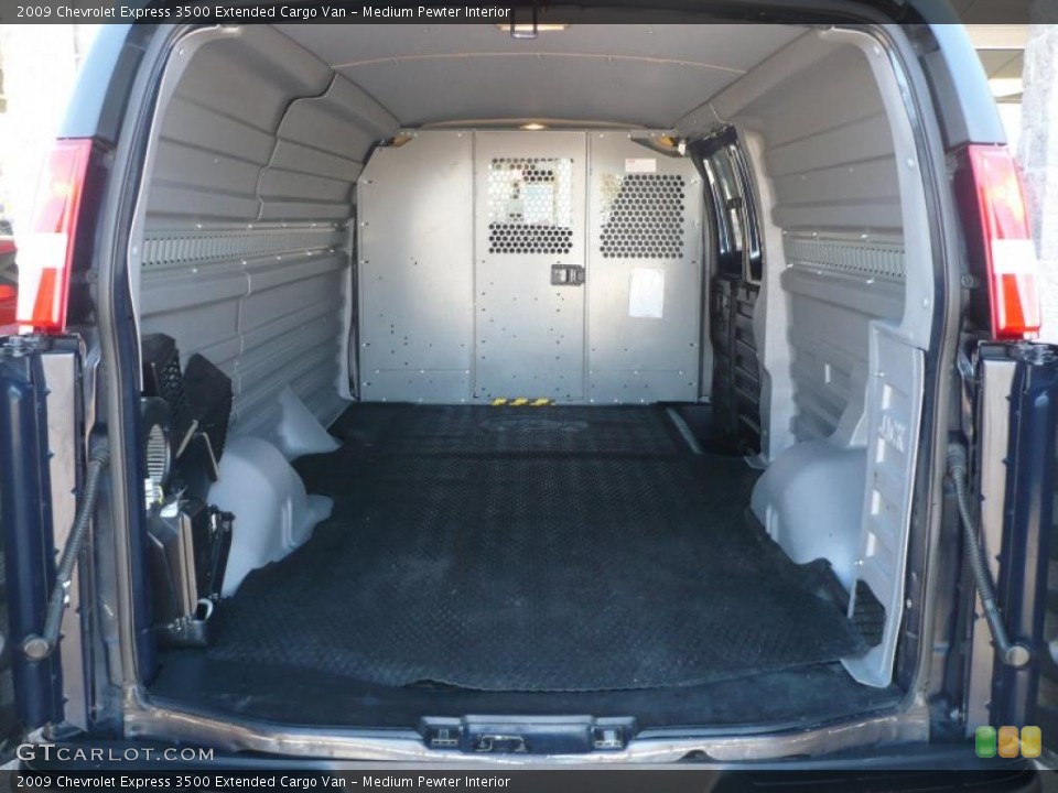 Medium Pewter Interior Trunk for the 2009 Chevrolet Express 3500 Extended Cargo Van #45861447