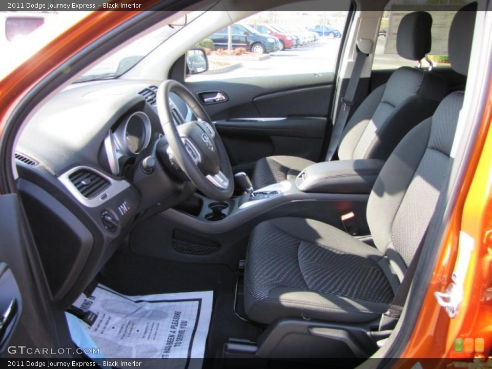 Black Interior Photo for the 2011 Dodge Journey Express #45861843