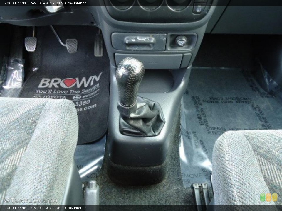 Dark Gray Interior Transmission for the 2000 Honda CR-V EX 4WD #45861935