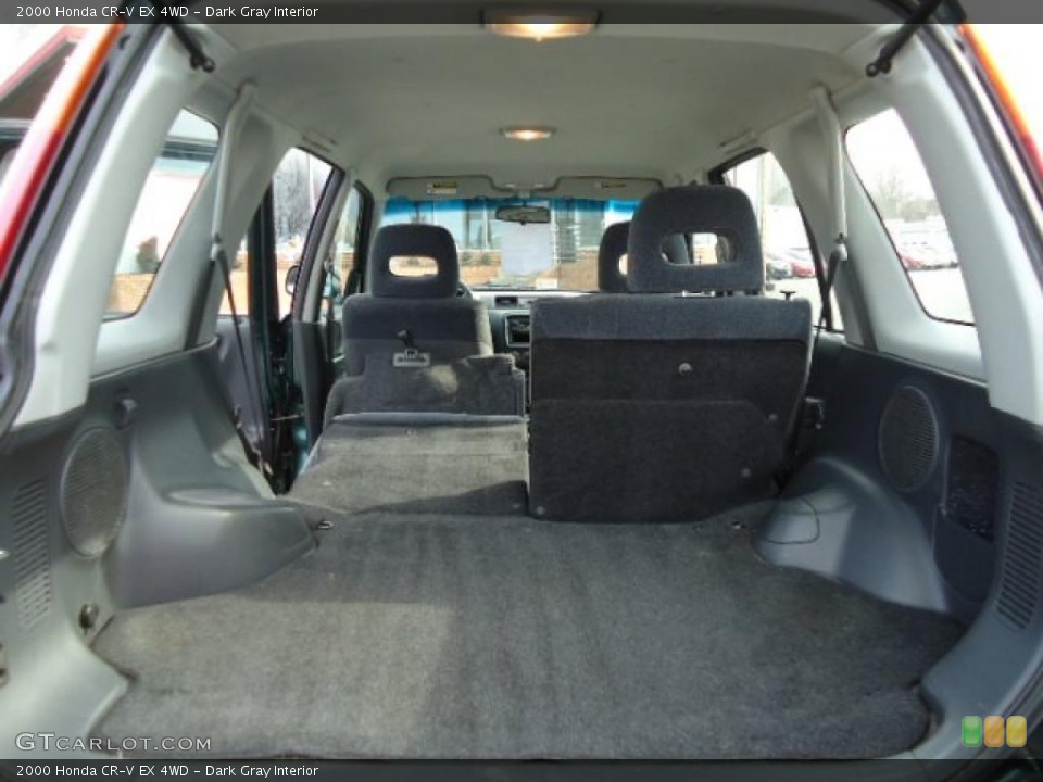 Dark Gray Interior Trunk for the 2000 Honda CR-V EX 4WD #45861975