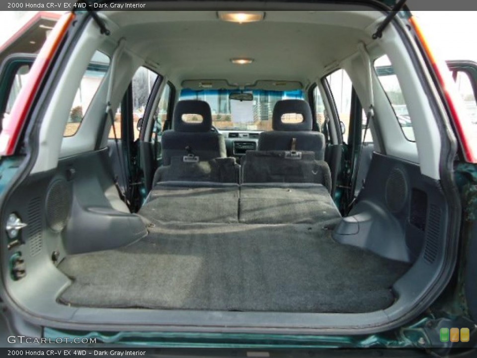 Dark Gray Interior Trunk for the 2000 Honda CR-V EX 4WD #45861991