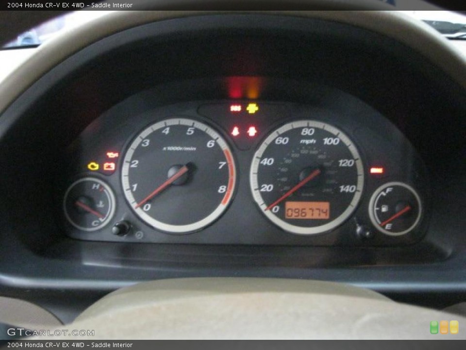 Saddle Interior Gauges for the 2004 Honda CR-V EX 4WD #45865611
