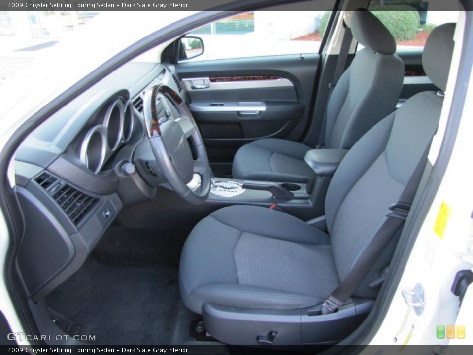 Dark Slate Gray Interior Photo for the 2009 Chrysler Sebring Touring Sedan #45865783