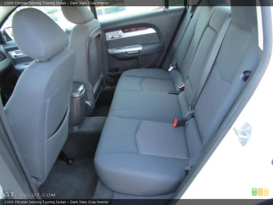 Dark Slate Gray Interior Photo for the 2009 Chrysler Sebring Touring Sedan #45865923