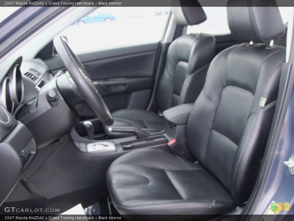 Black Interior Photo for the 2007 Mazda MAZDA3 s Grand Touring Hatchback #45866279