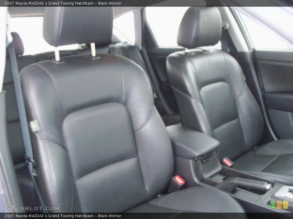 Black Interior Photo for the 2007 Mazda MAZDA3 s Grand Touring Hatchback #45866287